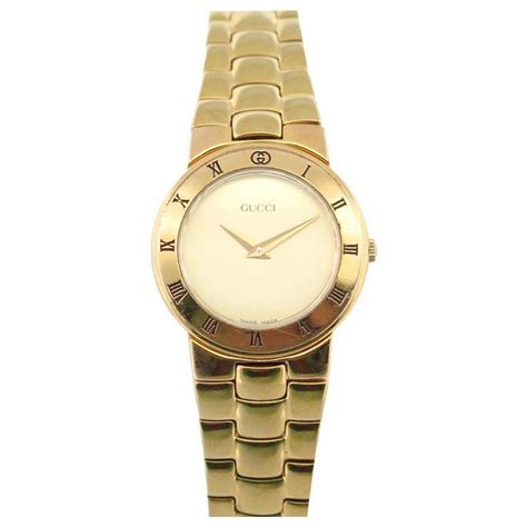 montre gucci femme plaque or|Gucci wrist watches for women.